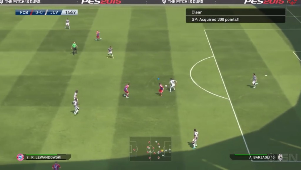 UX - Pro Evolution Soccer2015